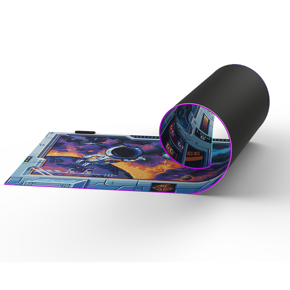 PIXEL CUPS : Astro Lounge RGB Mousepad - Image 4
