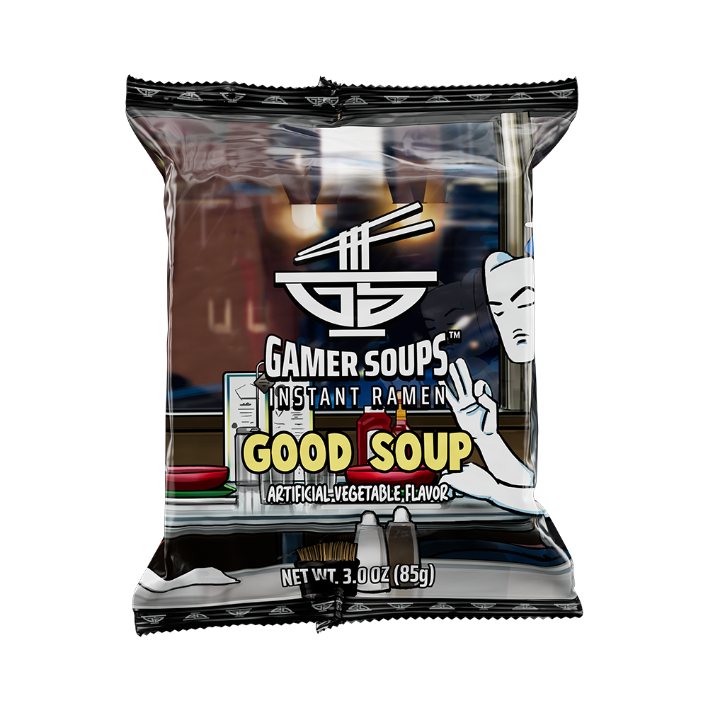 Gamer Soups Instant Noodles- Good Soup Bricks (5 Pack) - Image 2