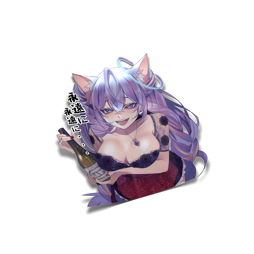 Kirsche Vinyl Sticker - Image 2