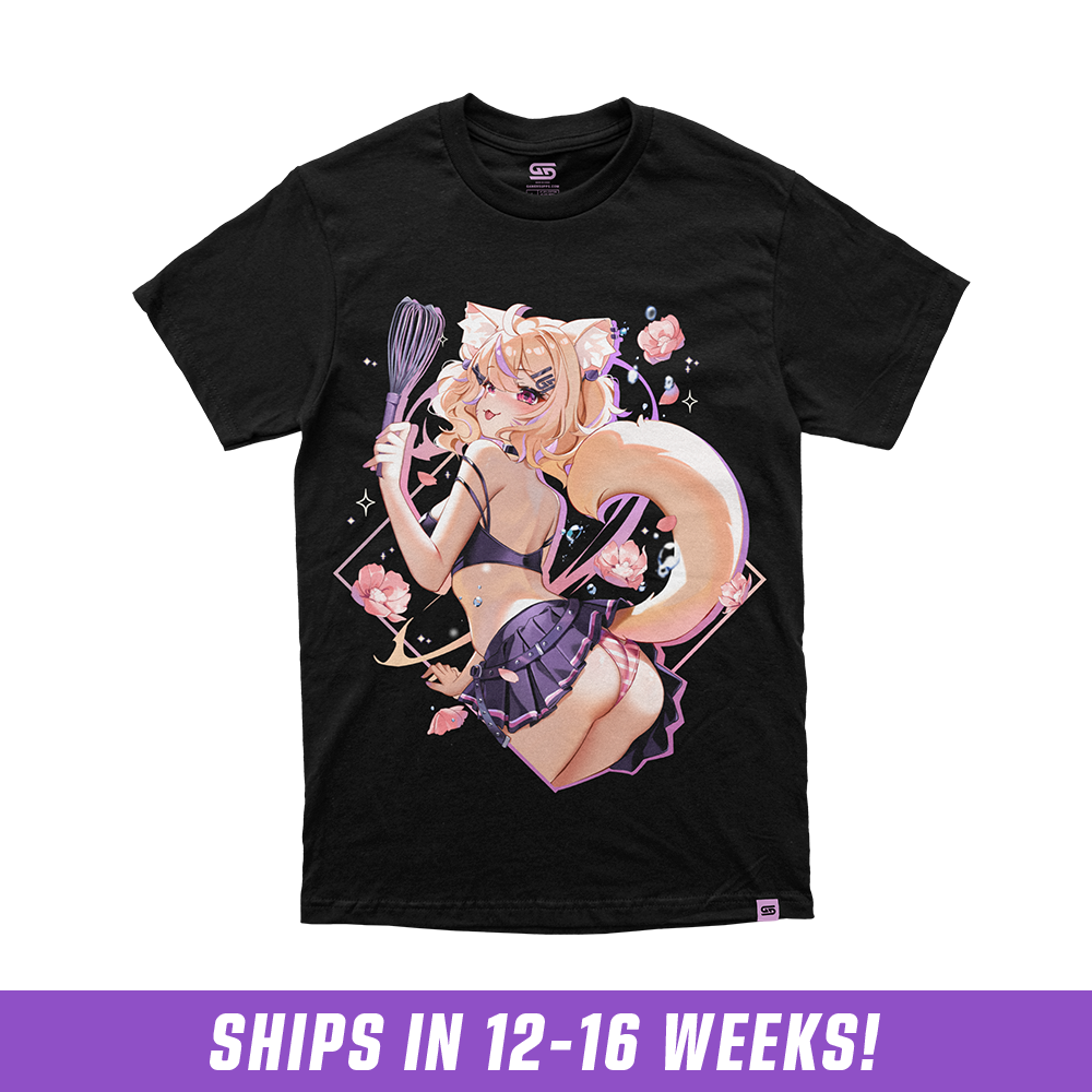 SquChan Shirt: Chef's Kiss Space Cat