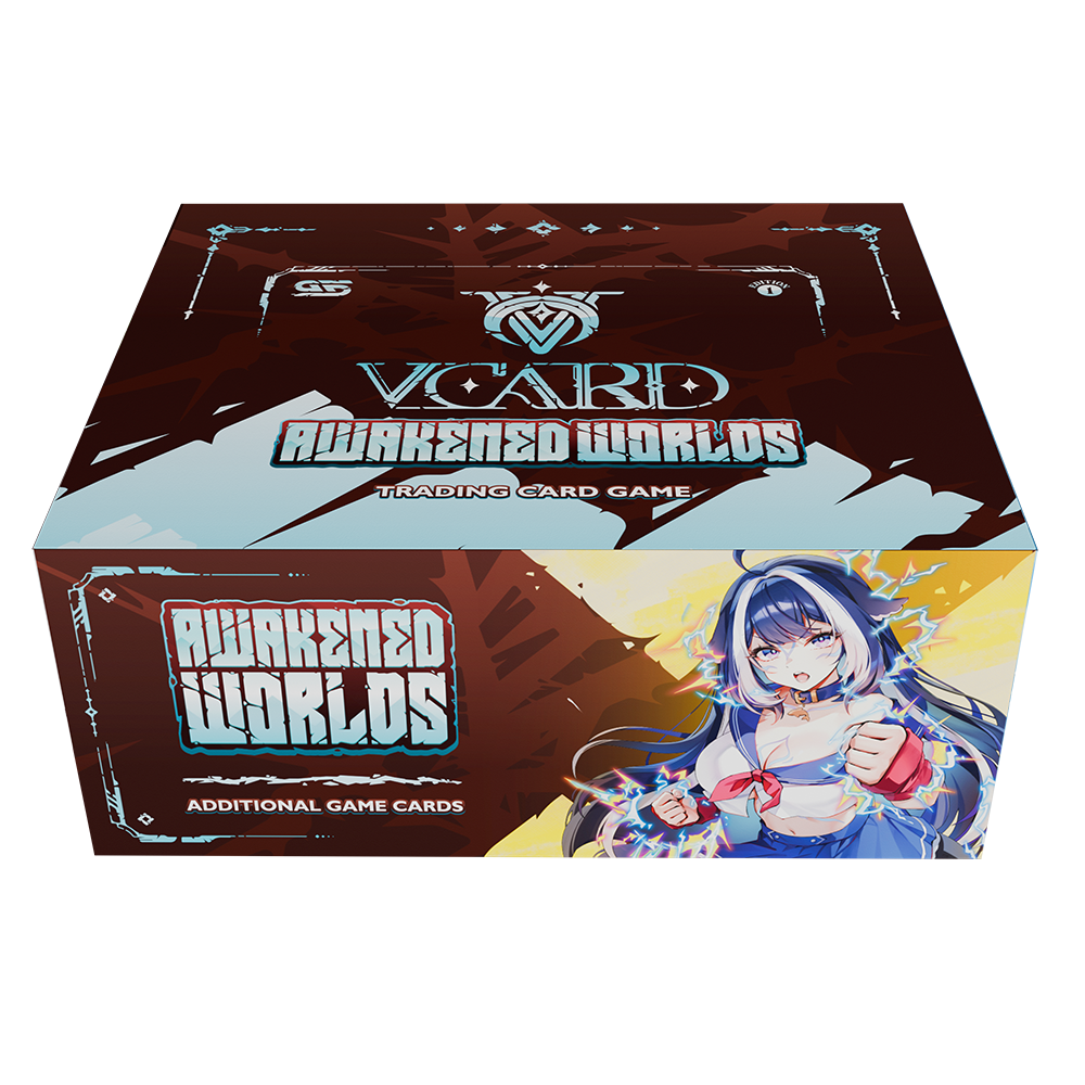 VCard Set 2: Awakened Worlds First Edition Booster Box - Image 3