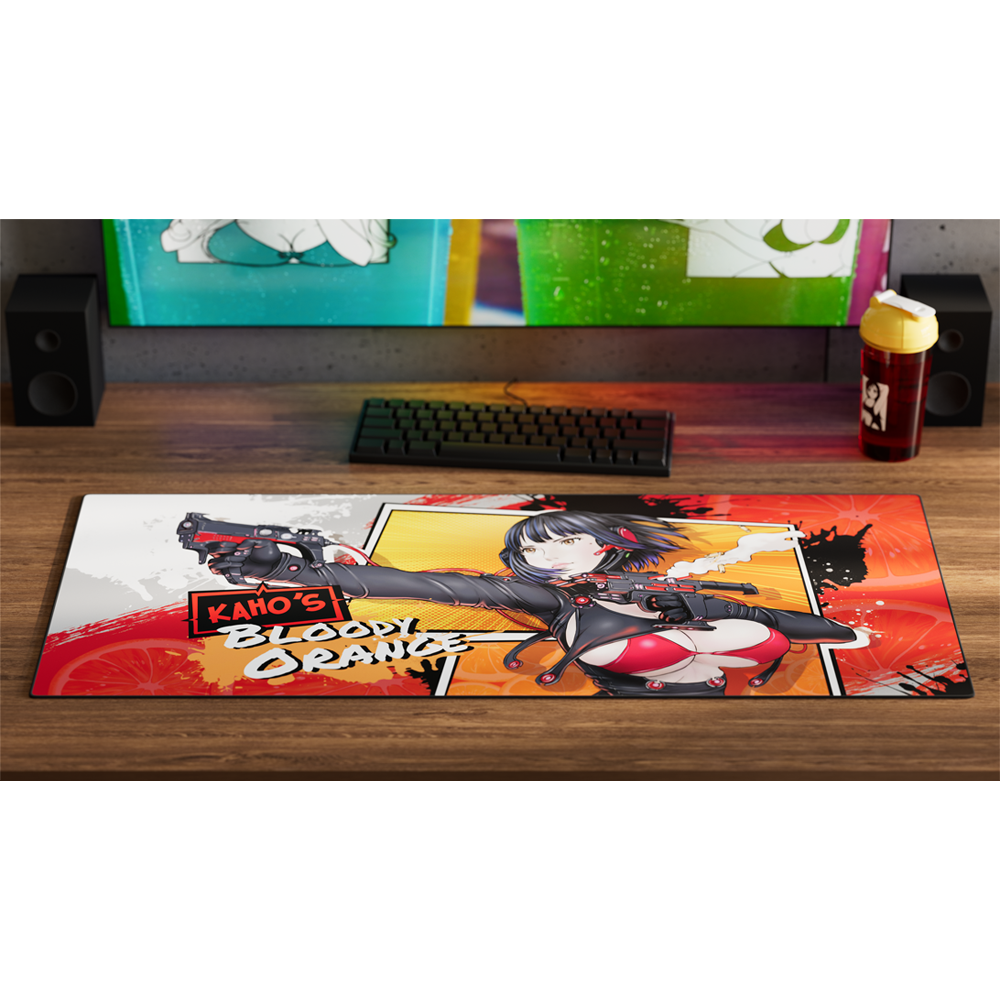Kaho's Bloody Orange Mouse Pad - Image 4