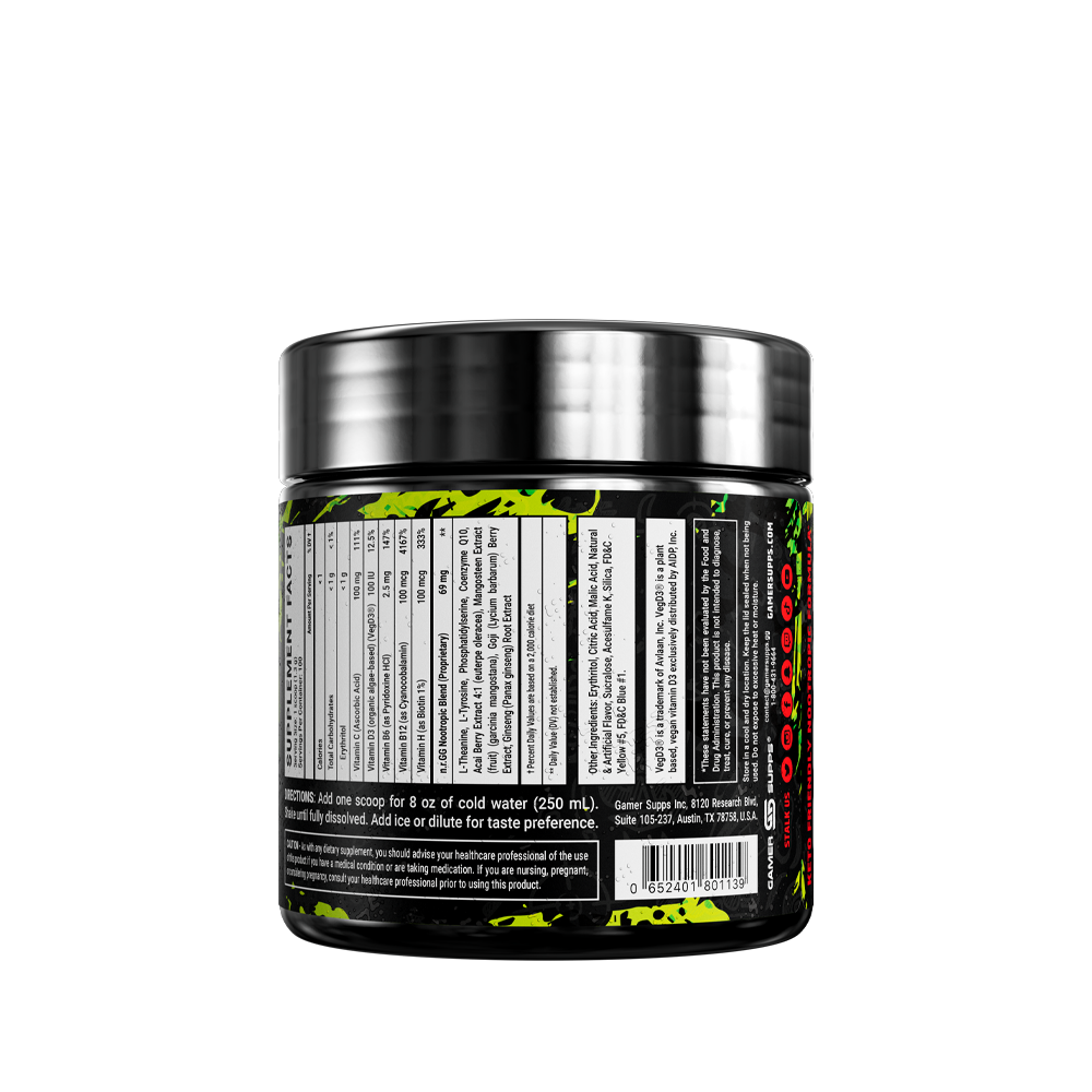 Sour Apple Caffeine Free - 100 Servings - Image 4